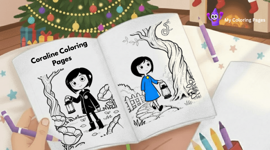 Coraline Coloring Pages