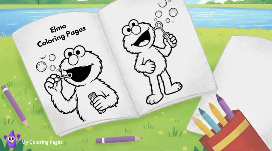 Elmo Coloring Pages
