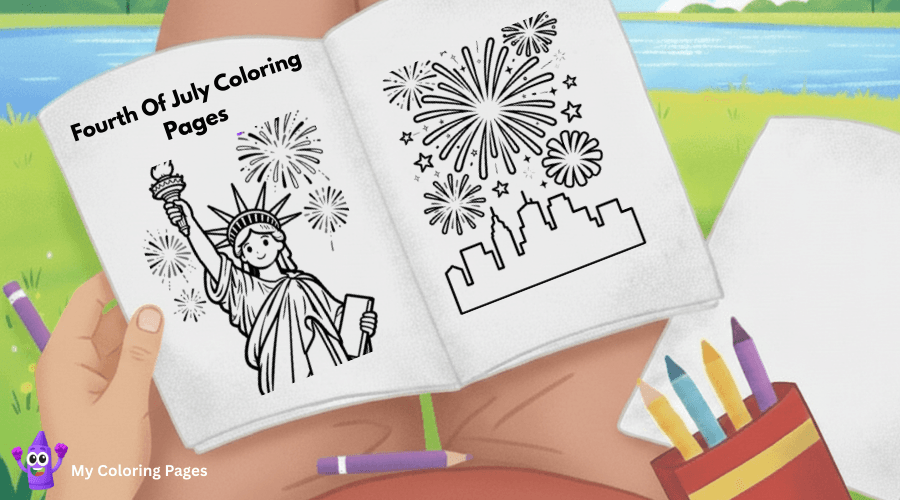 Fourth Of July Coloring Pages