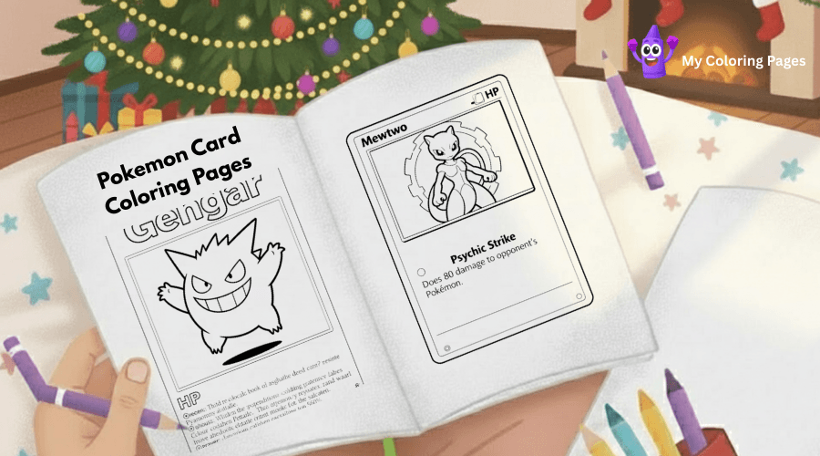 Pokemon Card Coloring Pages