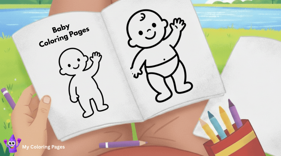 Baby Coloring Pages