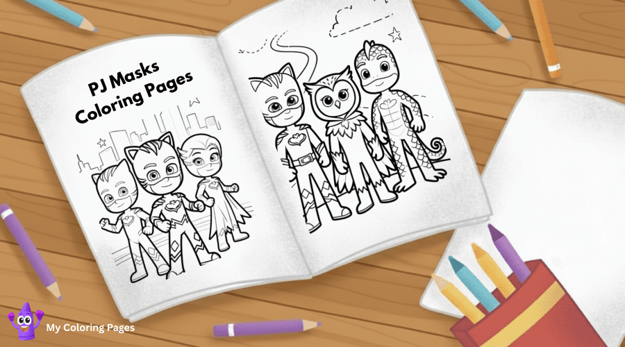 PJ Masks Coloring Pages