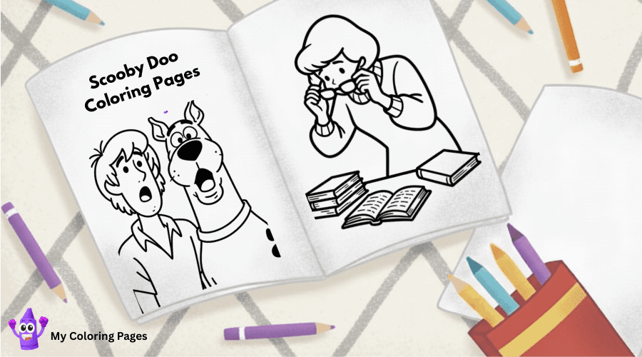Scooby Doo Coloring Pages