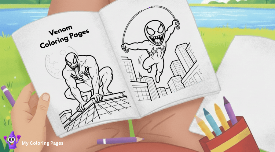 Venom Coloring Pages