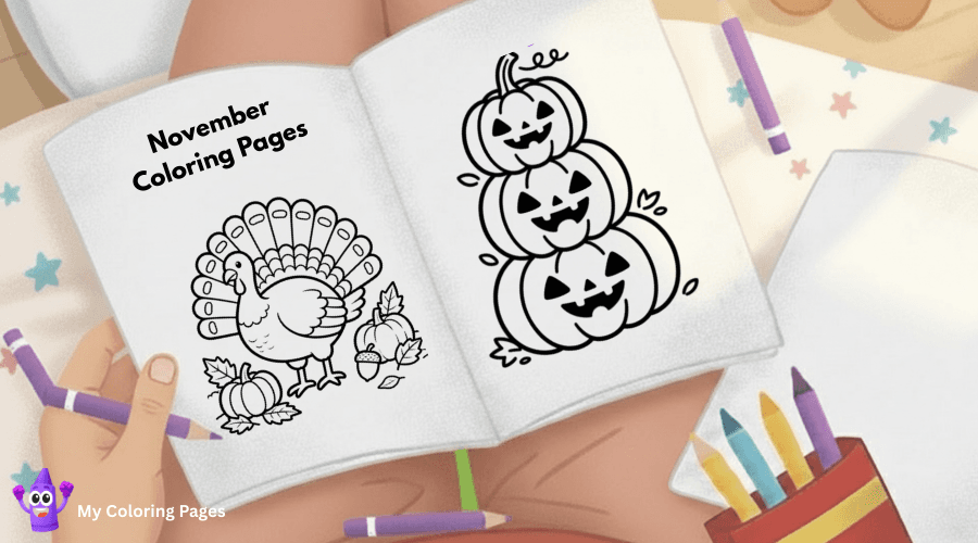 November Coloring Pages