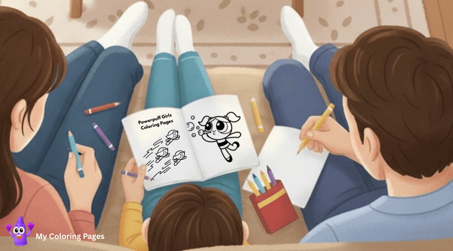 Powerpuff Girls Coloring Pages