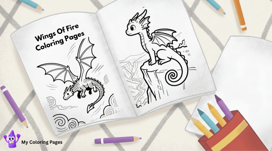 Wings Of Fire Coloring Pages