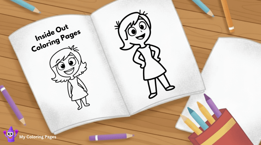 Inside Out Coloring Pages