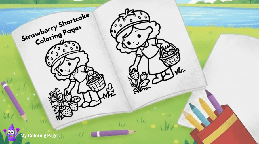 Strawberry Shortcake Coloring Pages