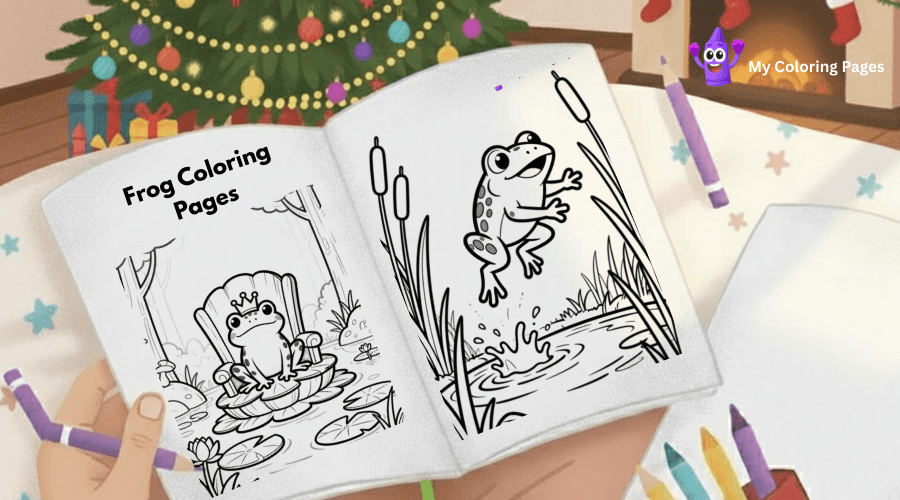 Frog Coloring Pages