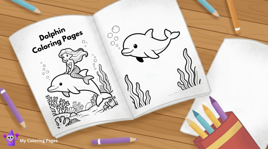 Dolphin Coloring Pages