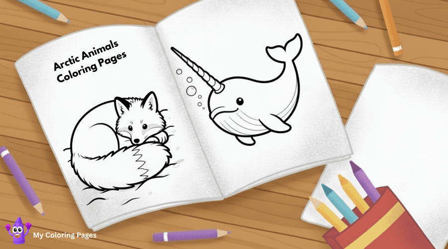 Arctic Animals Coloring Pages