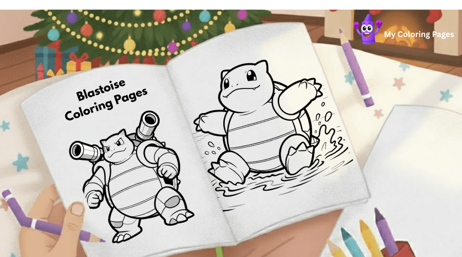 Blastoise Coloring Pages
