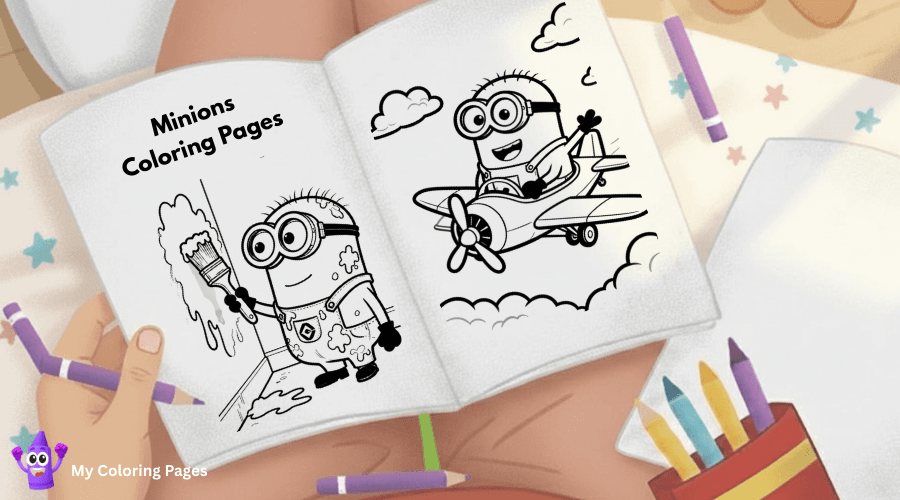Minions Coloring Pages