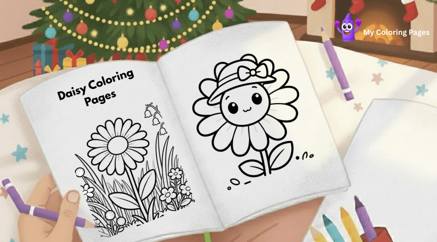 Daisy Coloring Pages