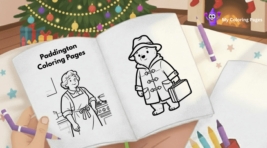 Paddington Coloring Pages