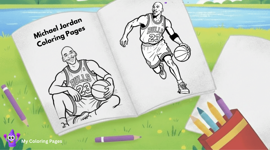 Michael Jordan Coloring Pages