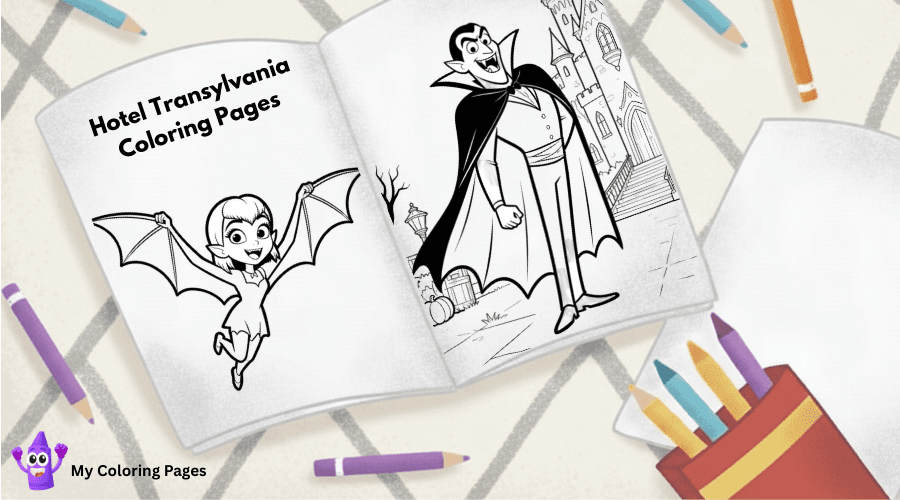 Hotel Transylvania Coloring Pages