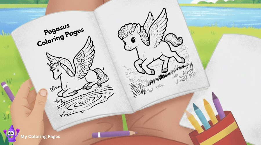 Pegasus Coloring Pages