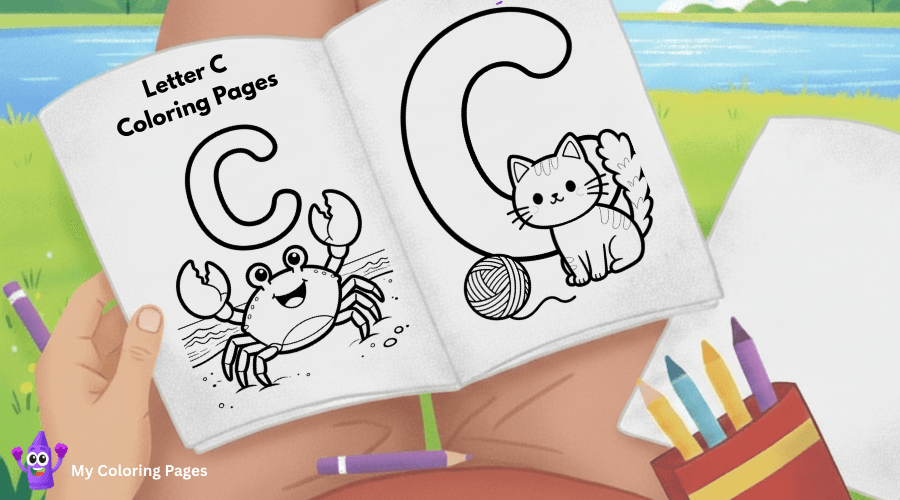 Letter C Coloring Pages