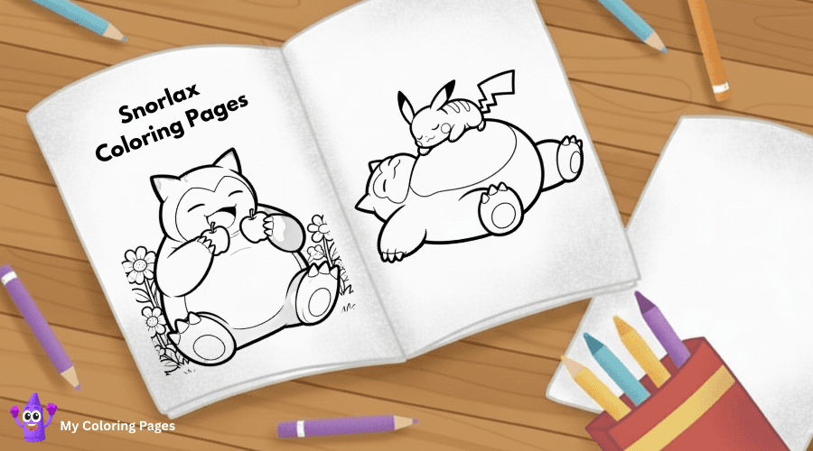 Snorlax Coloring Pages