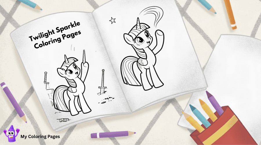 Twilight Sparkle Coloring Pages