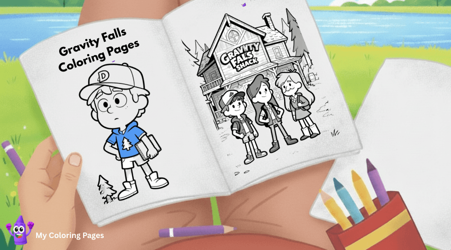 Gravity Falls Coloring Pages
