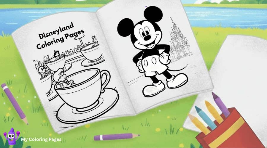 Disneyland Coloring Pages