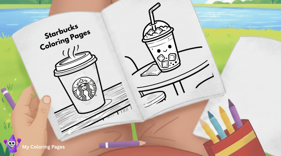 Starbucks Coloring Pages