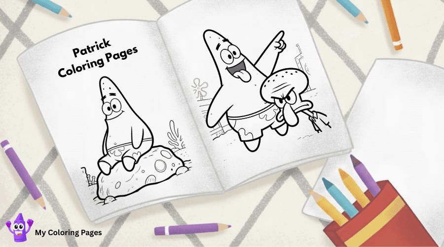 Patrick Coloring Pages
