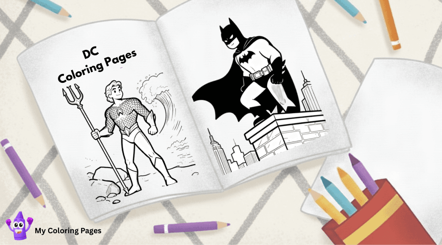 DC Coloring Pages