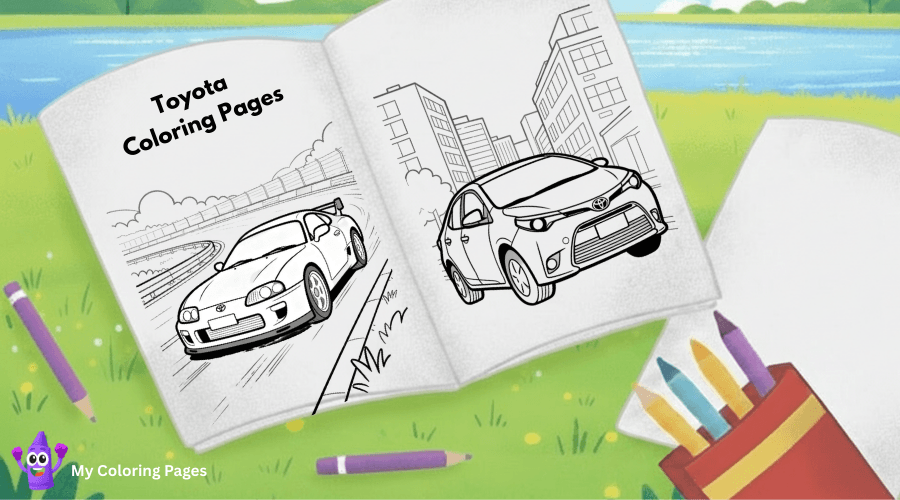 Toyota Coloring Pages