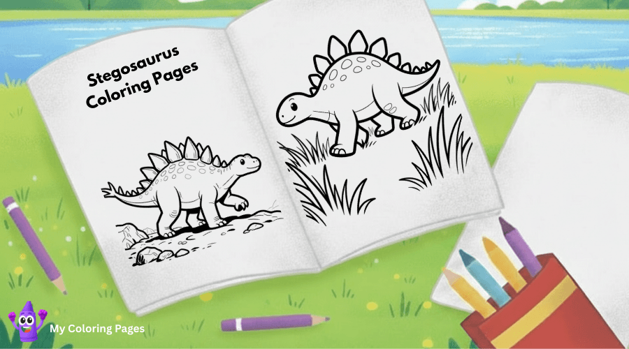Stegosaurus Coloring Pages