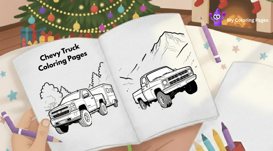 Chevy Truck Coloring Pages