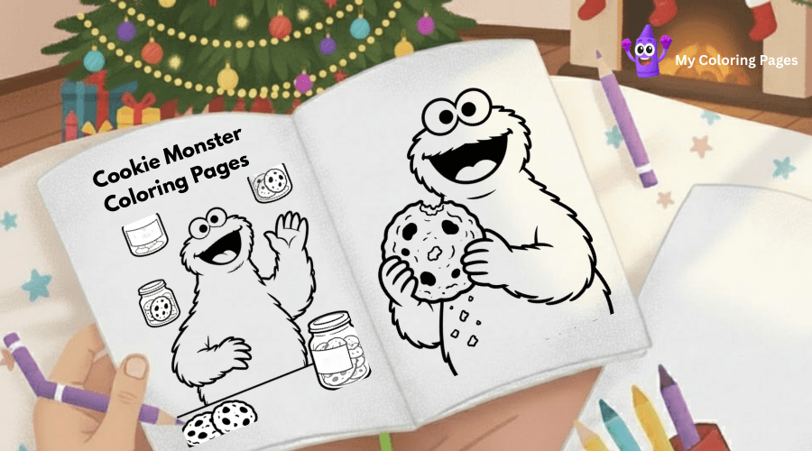 Cookie Monster Coloring Pages