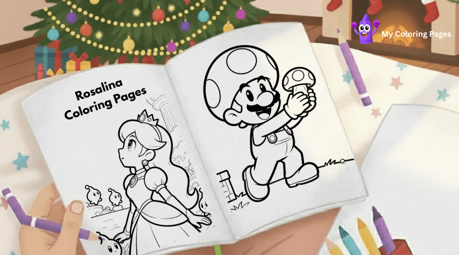 Rosalina Coloring Pages