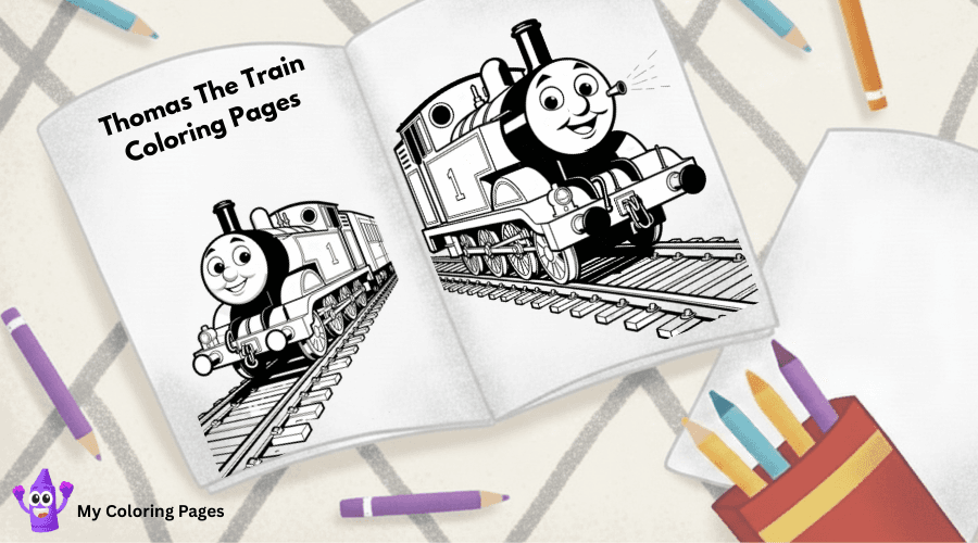 Thomas The Train Coloring Pages