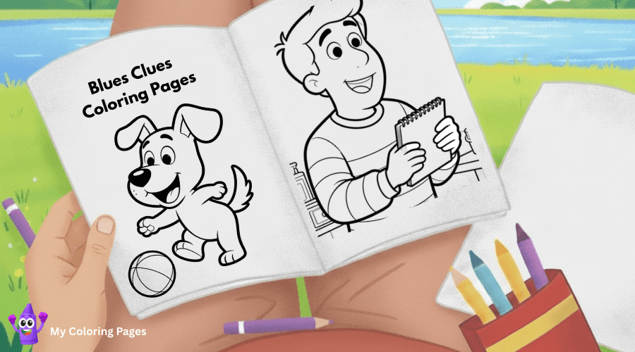 Blues Clues Coloring Pages