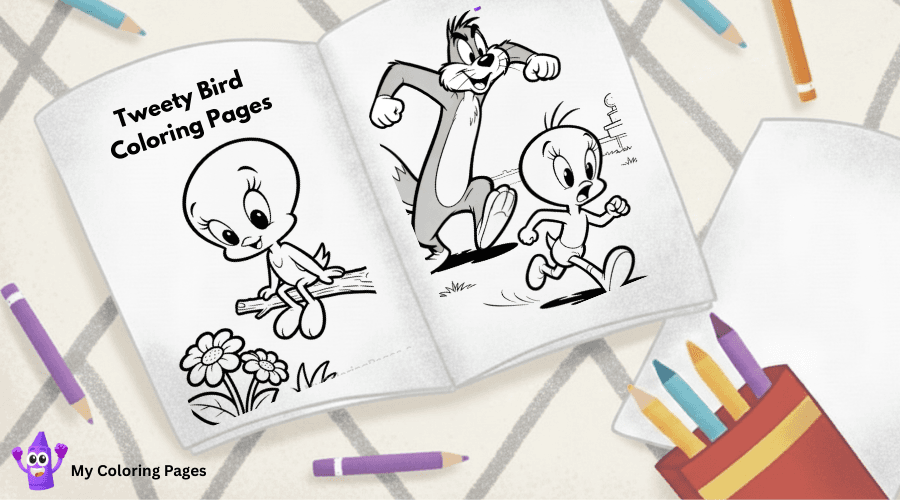 Tweety Bird Coloring Pages