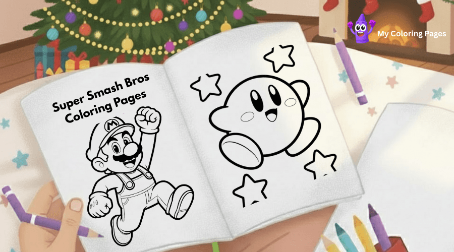 Super Smash Bros Coloring Pages