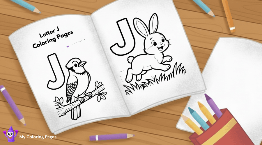 Letter J Coloring Pages