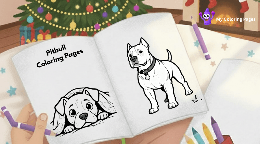 Pitbull Coloring Pages
