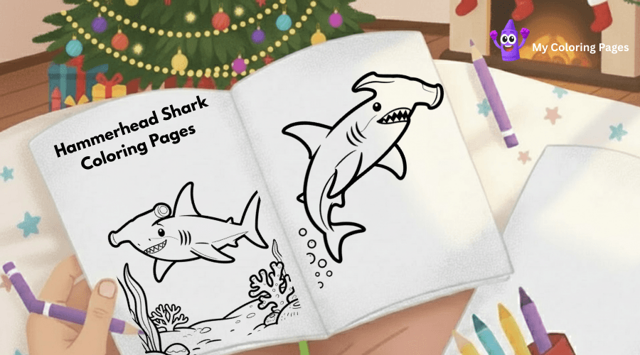 Hammerhead Shark Coloring Pages