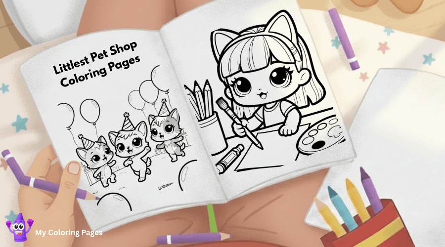 Littlest Pet Shop Coloring Pages