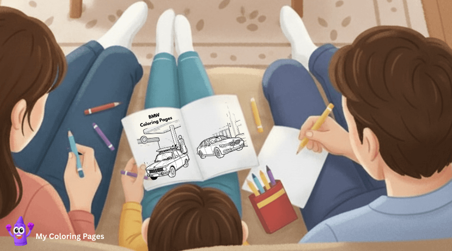 BMW Coloring Pages