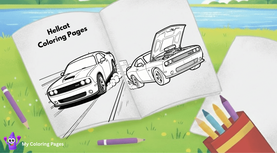 Hellcat Coloring Pages