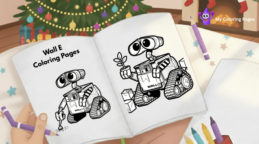 Wall E Coloring Pages