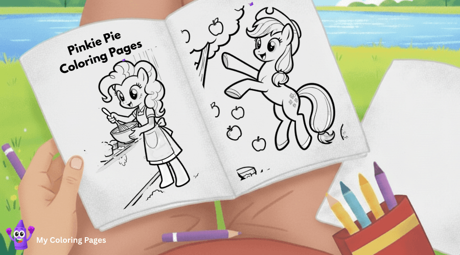 Pinkie Pie Coloring Pages