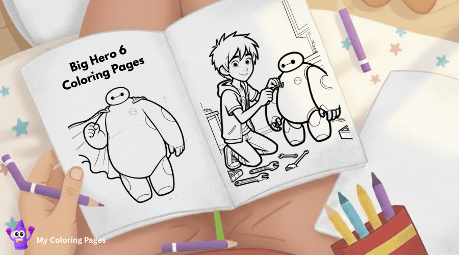 Big Hero 6 Coloring Pages