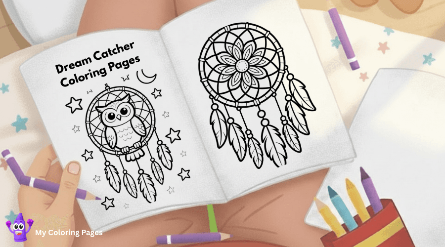 Dream Catcher Coloring Pages